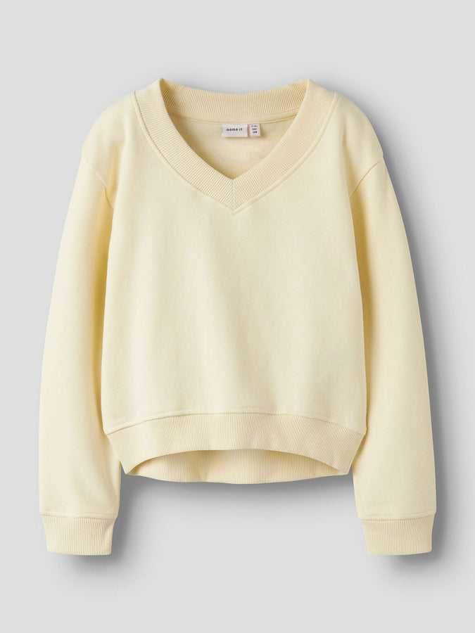 Name It Divora Crewneck Sweatshirt Spring 2026 | PEAR SORBET