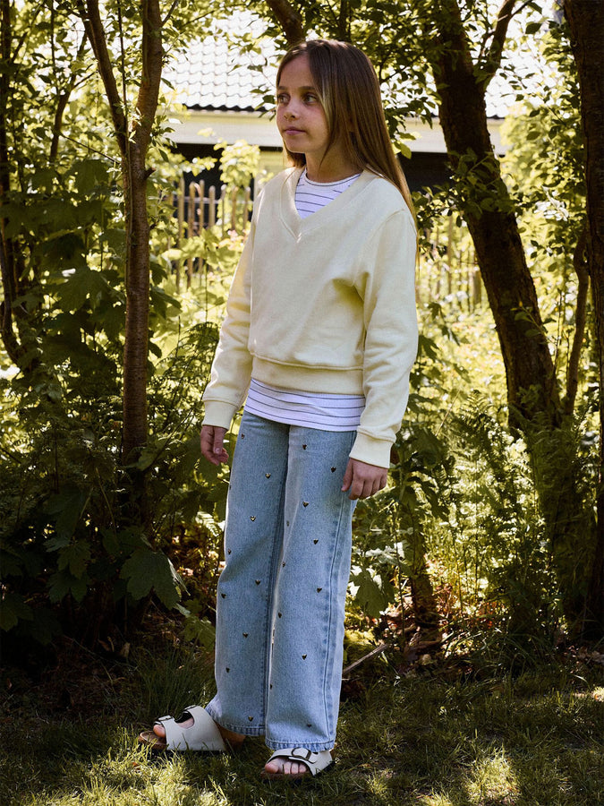 Name It Divora Crewneck Sweatshirt Spring 2026 | PEAR SORBET