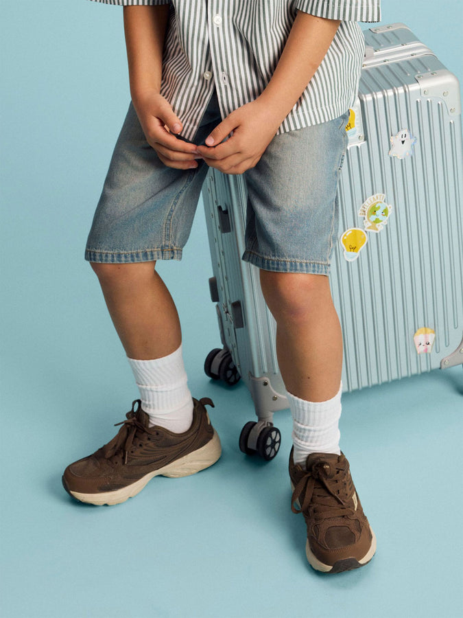Name It Ryan Denim Shorts Summer 2026 | VINTAGE MEDIUM BLUE DENIM