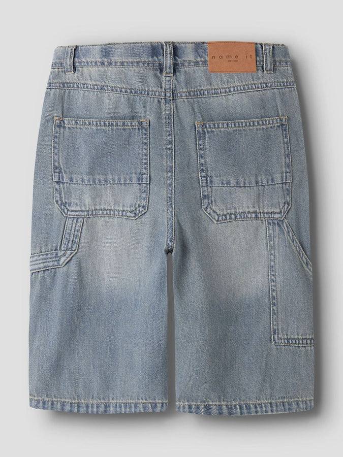 Name It Ryan Denim Shorts Summer 2026 | VINTAGE MEDIUM BLUE DENIM