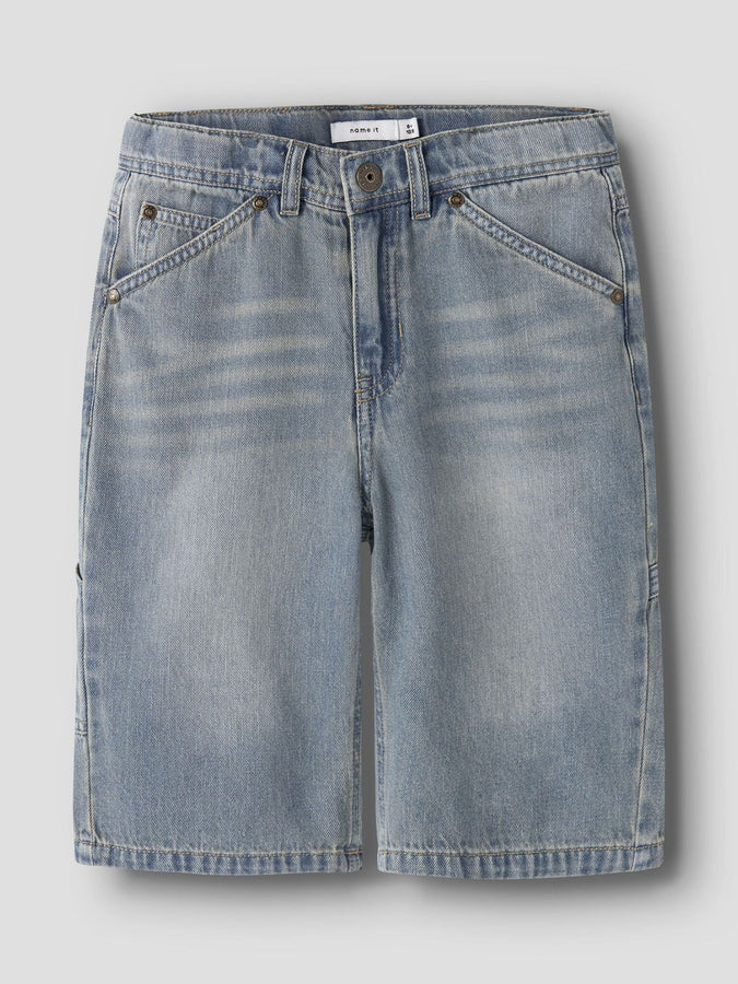 Name It Ryan Denim Shorts Summer 2026 | VINTAGE MEDIUM BLUE DENIM