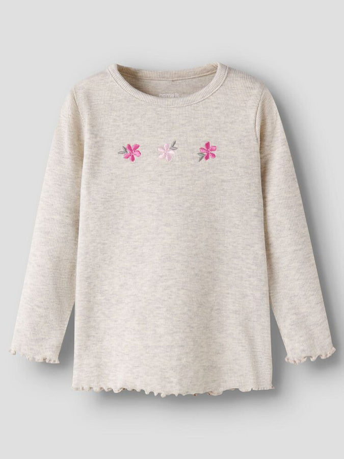 Name It Dari Long Sleeve T-Shirt Spring 2026 | PEYOTE MELANGE