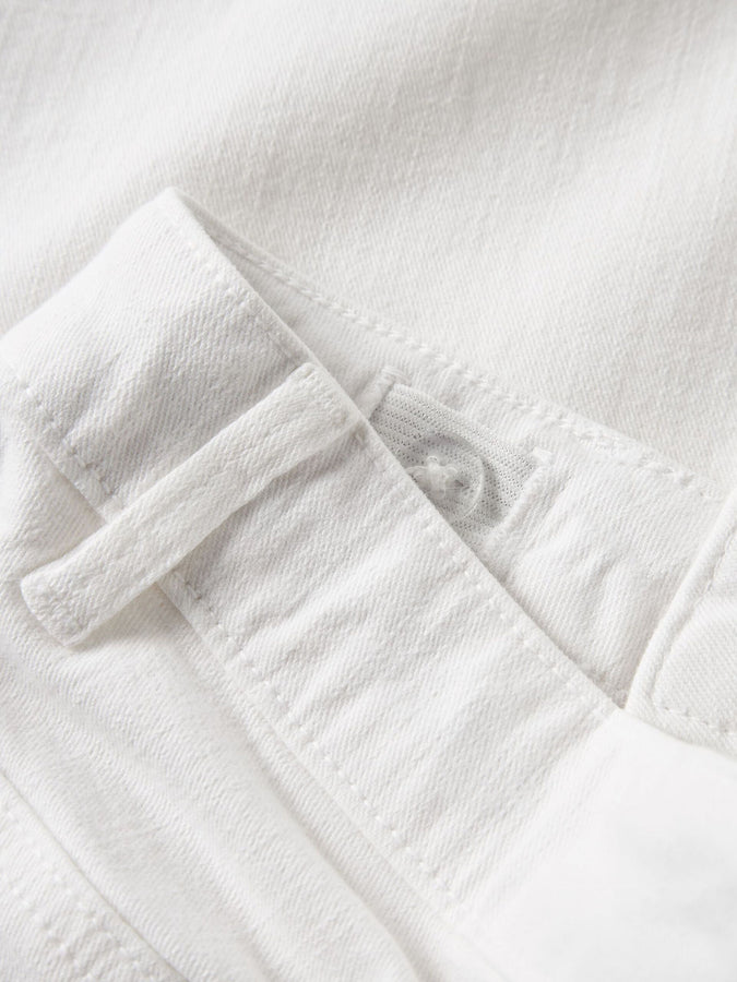Name It Rose Shorts (Youth 7-14) Summer 2026 | BRIGHT WHITE
