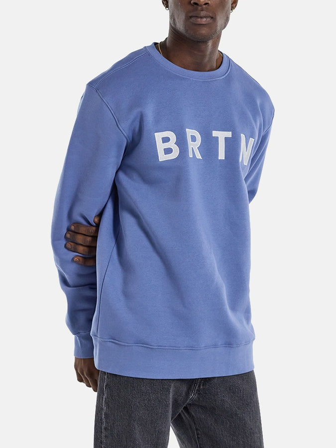 Burton BRTN Crewneck Sweatshirt | SLATE BLUE (401)
