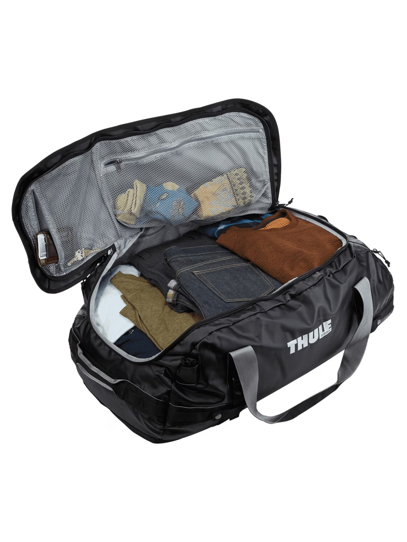 Thule Chasm 90L Black Duffle  Bag