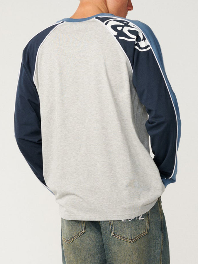 Rip Curl Archive Sandman Panel L/S T-Shirt Holiday 2026 | GREY MARLE (0085)