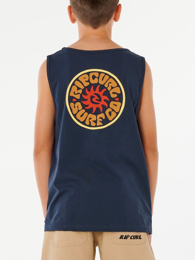 Rip Curl Pacific Rinse Tank Top (Youth 7-14) Spring 2026 |DARK NAVY (0291)