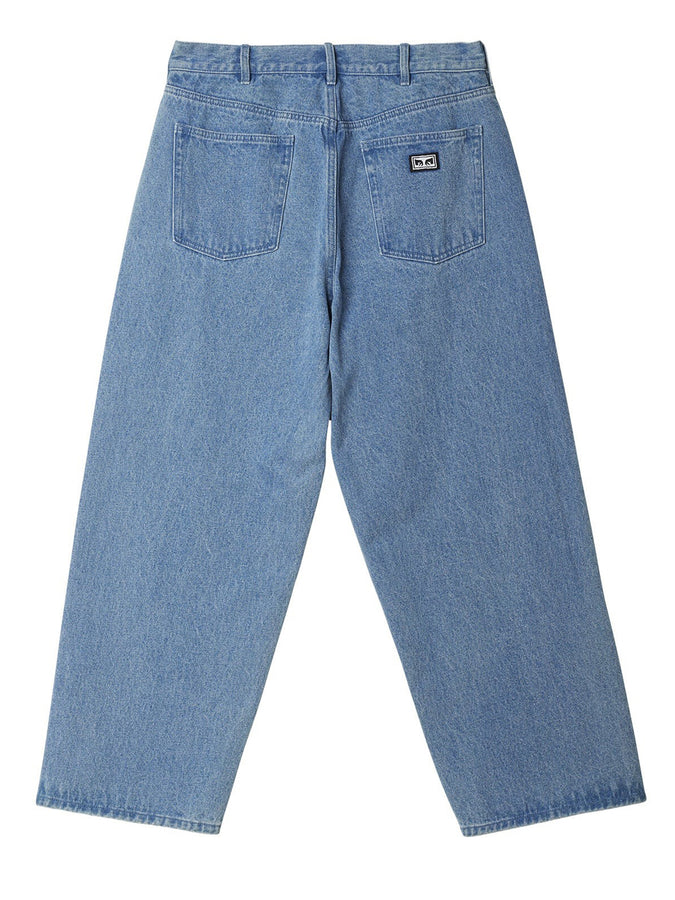 Obey Bigwig Baggy Jeans | LIGHT INDIGO (LIN)