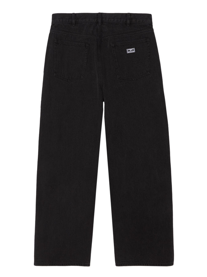 Obey Bigwig Baggy Jeans Spring 2026 | WASHED BLACK (WBL)