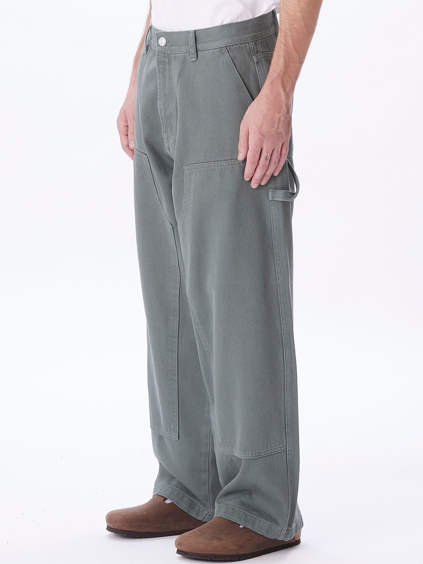 OBEY Clothing Bigwig Men's Carpenter Denim Pants Blue 142010093