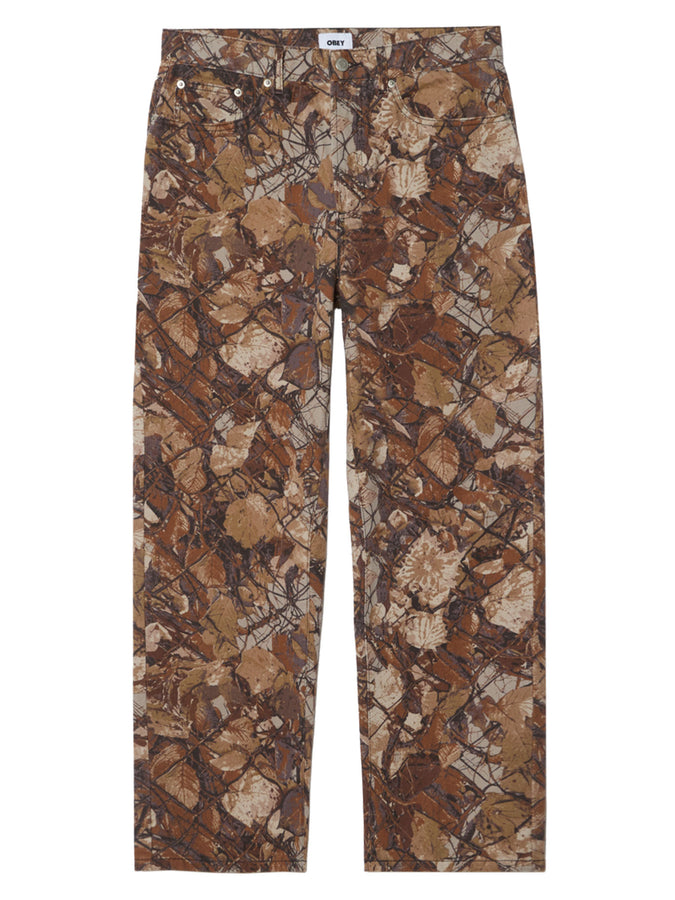 Obey Classic Baggy Jeans Fall 2025 | FENCE CAMO MULTI