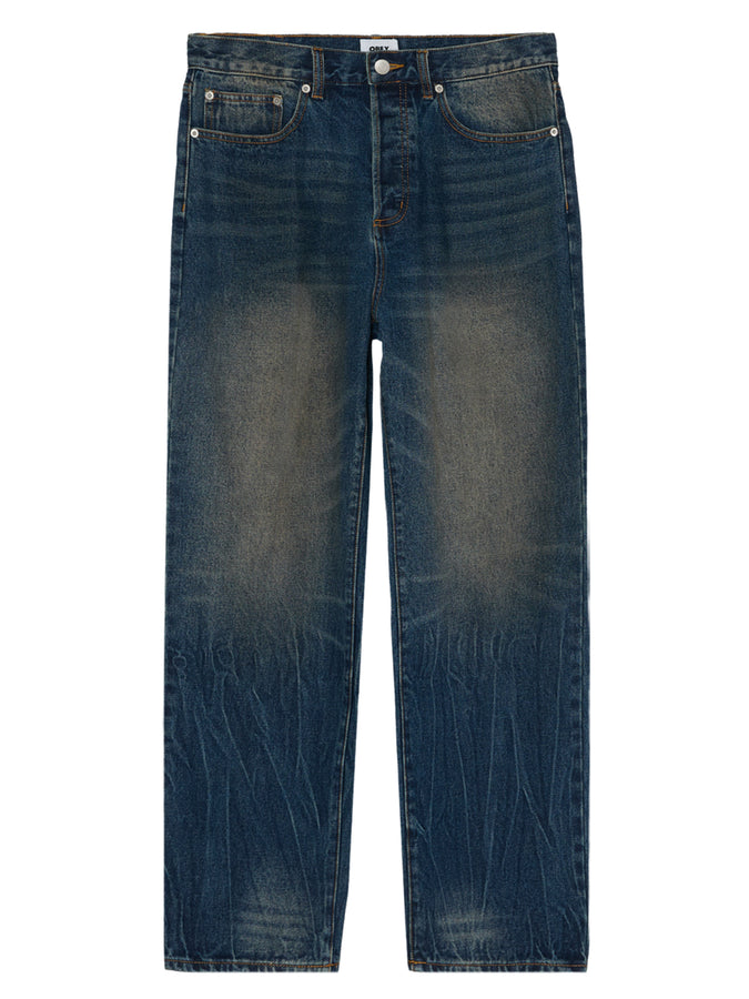 Obey Classic Baggy Jeans Fall 2026 | OIL STANIED INDIGO (OSI)