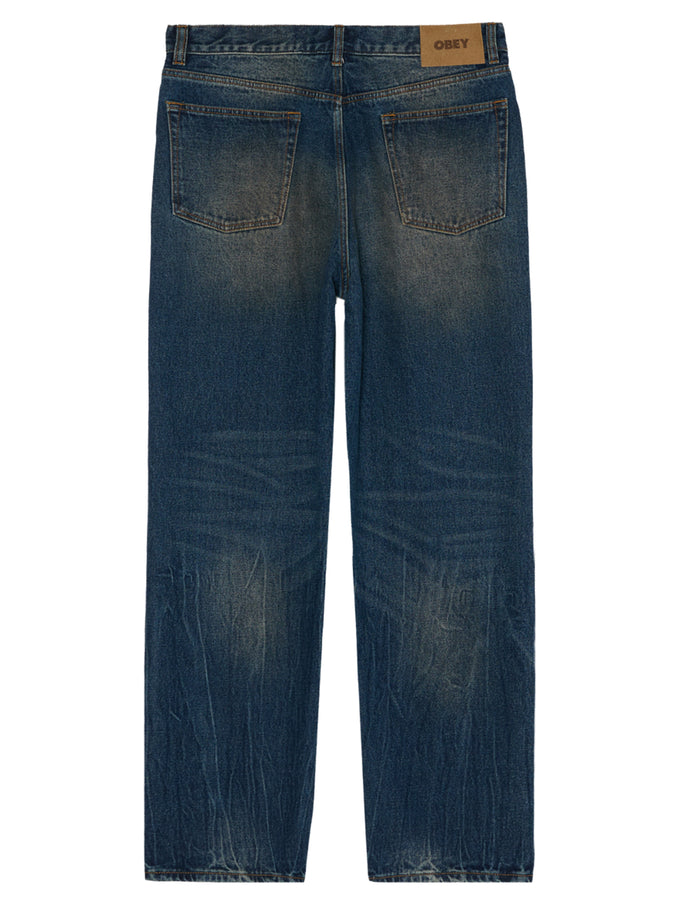 Obey Classic Baggy Jeans Fall 2026 | OIL STANIED INDIGO (OSI)