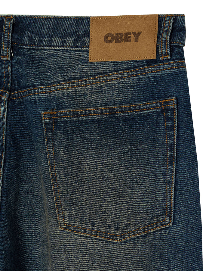 Obey Classic Baggy Jeans Fall 2026 | OIL STANIED INDIGO (OSI)