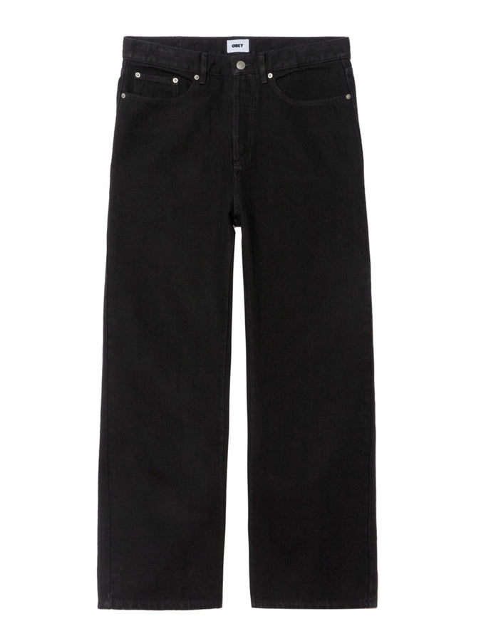 Obey Classic Baggy Jeans Fall 2025 | WASHED BLACK