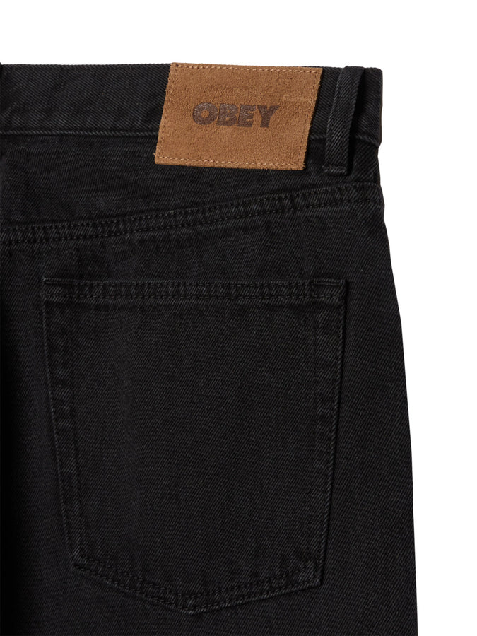 Obey Classic Baggy Jeans Fall 2025 | WASHED BLACK