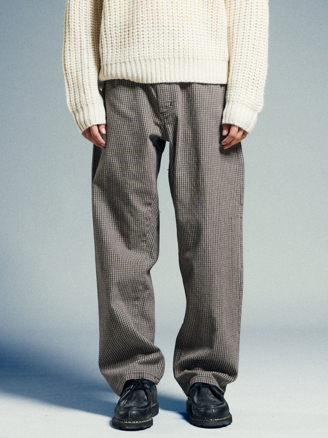 Obey Classic Baggy Plaid Jeans Holiday 2025 | BLACK MULTI (BKM)