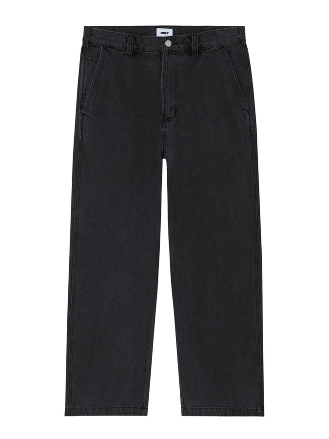 Obey Carpenter Utility Bigwig Jeans Spring 2026 | BLACK ASH (BAH)
