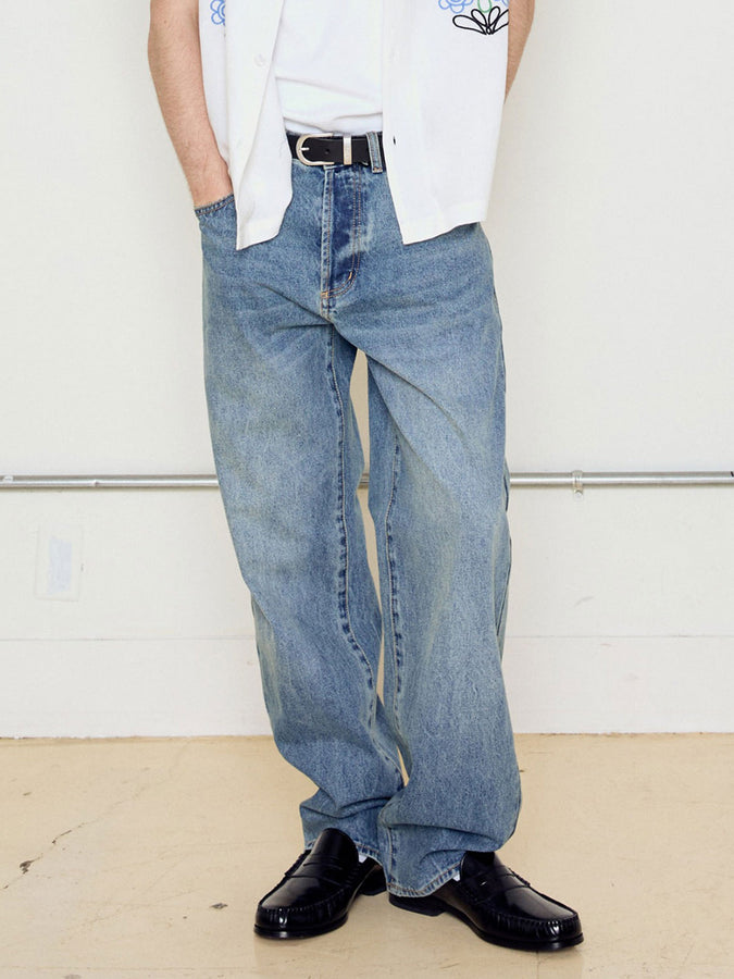 Obey Boxcar Straight Jeans Fall 2026 | HEAVY VINTAGE INDIGO (HVI)