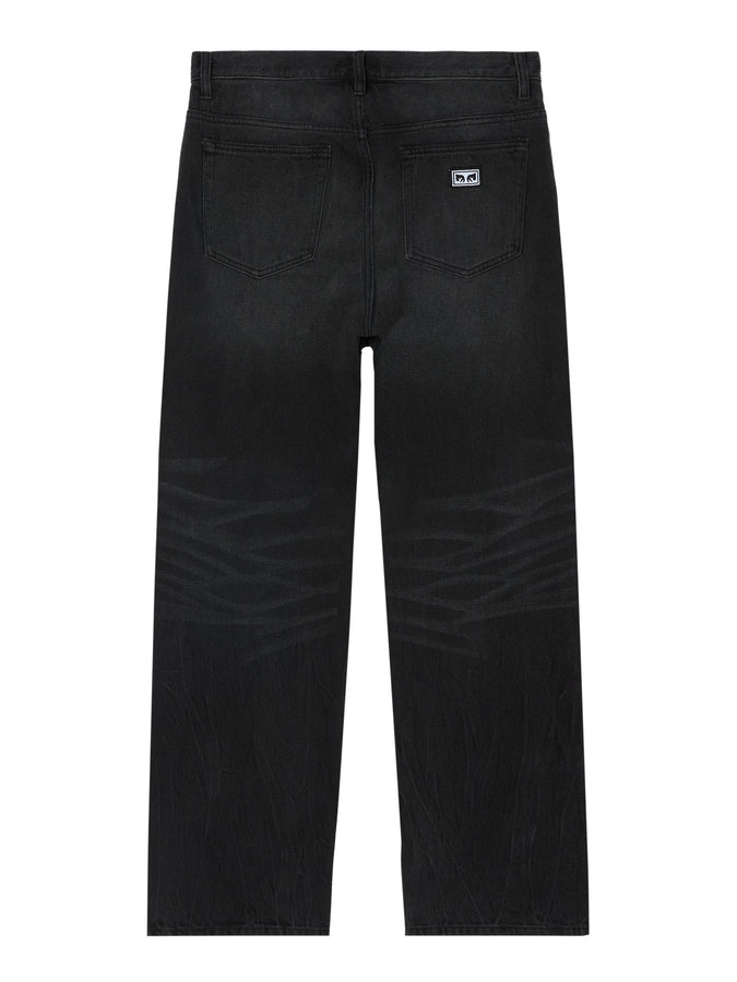 Obey Boxcar Straight Jeans Spring 2026 | HEAVY VINTAGE BLACK (HVB)