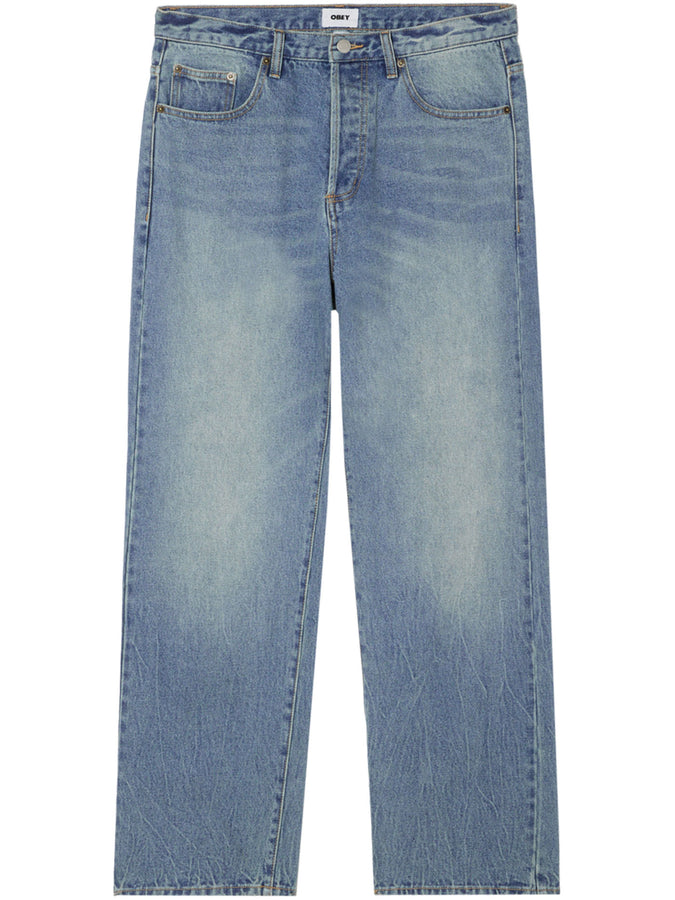 Obey Boxcar Straight Jeans Fall 2026 | HEAVY VINTAGE INDIGO (HVI)