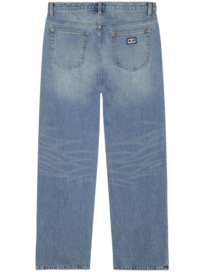 Obey Boxcar Straight Jeans Fall 2026 | HEAVY VINTAGE INDIGO (HVI)