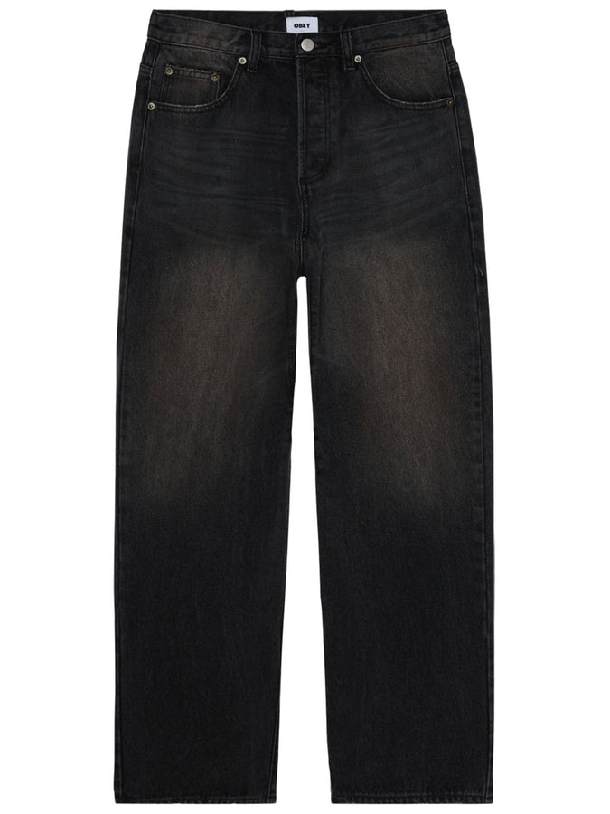 Obey Boxcar Straight Jeans Fall 2026 | OXIDIZED BLACK (OXK)
