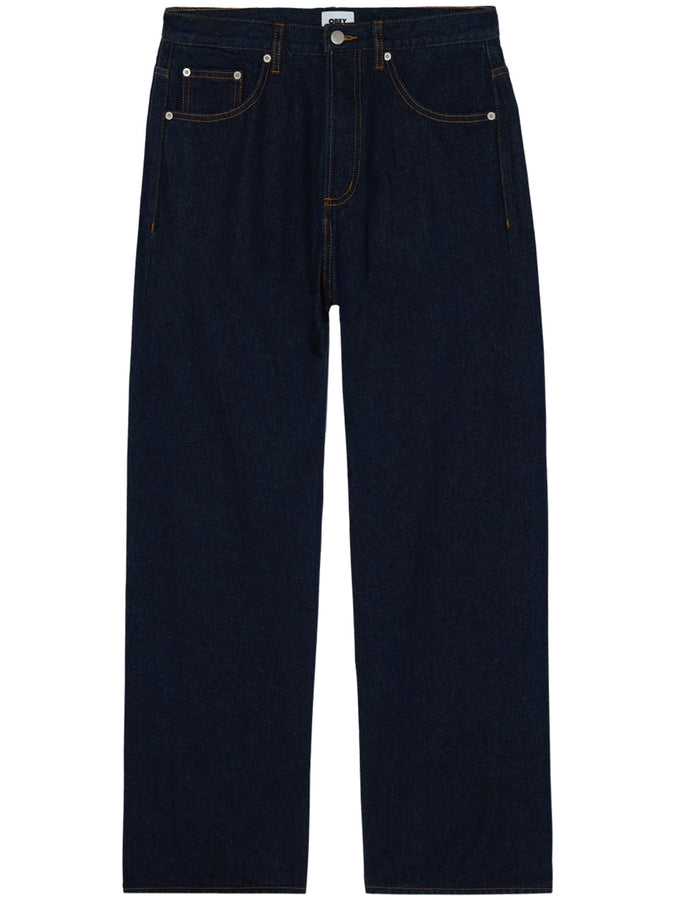 Obey Boxcar Straight Jeans Fall 2026 | RINSE INDIGO (RID)