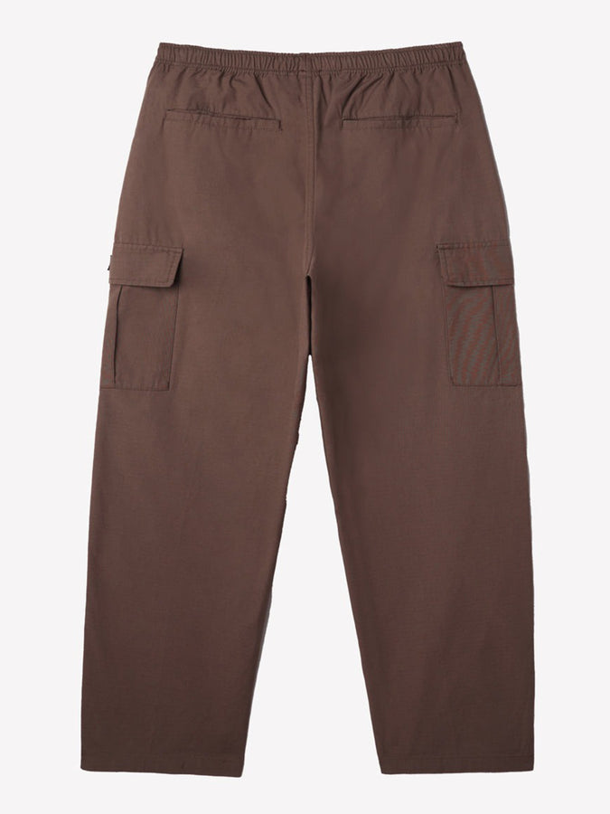 Obey Easy Ripstop Cargo Pants Spring 2026 | DARK BROWN (DBR)