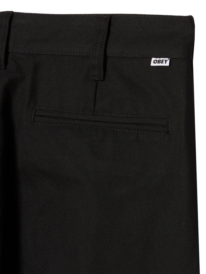 Obey Armel Pleated Pants Fall 2025 | BLACK