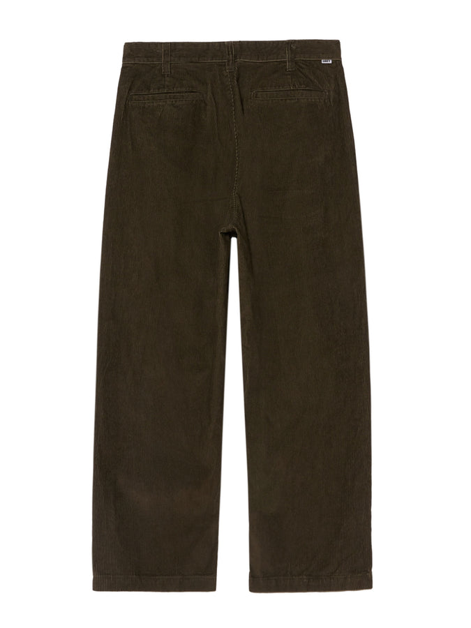 Obey Dean Faded Wash Cord Pants Holiday 2025 | BLACK OLIVE FADED WASH (BOV)