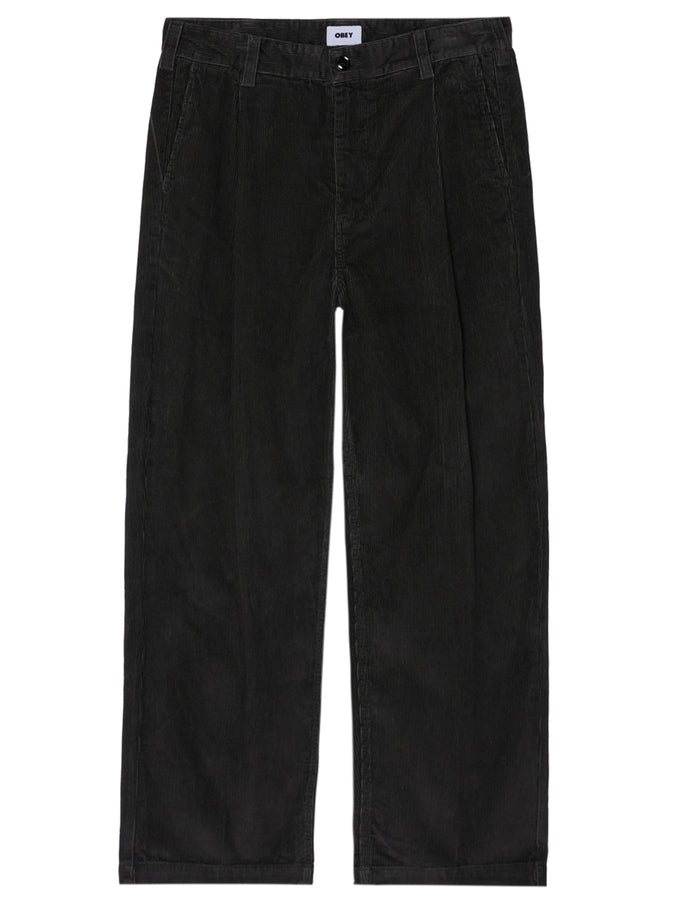 Obey Dean Pleated Corduroy Pants Fall 2026 | MOONLESS NIGHT FDD WASH (MNFW)