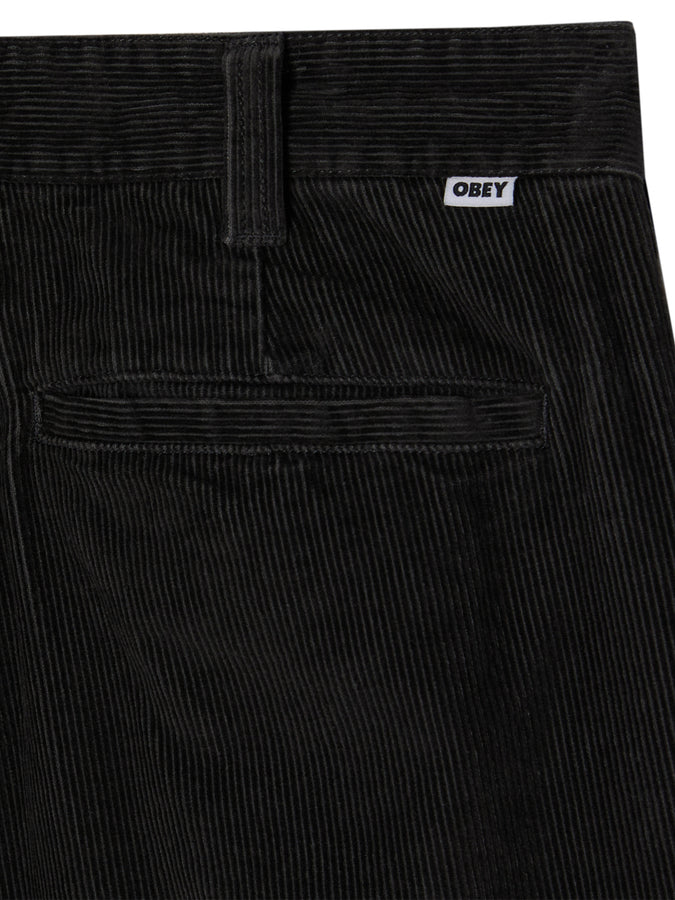 Obey Dean Pleated Corduroy Pants Fall 2026 | MOONLESS NIGHT FDD WASH (MNFW)