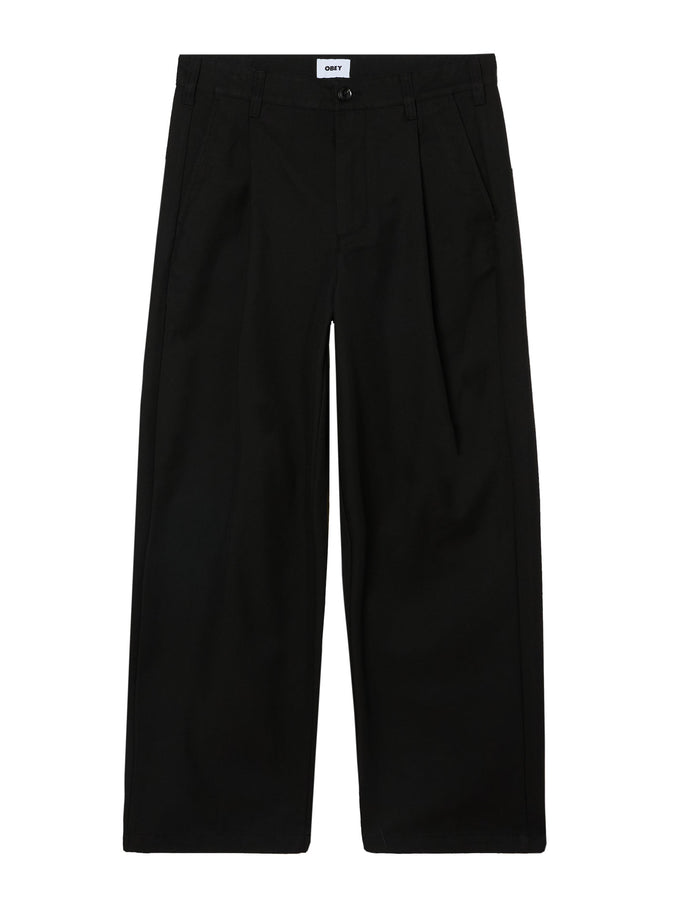 Obey Dean Pleated Pants Spring 2026 | BLACK (BLK)