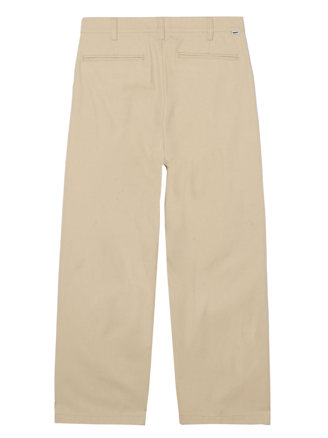 Obey Dean Pleated Pants Spring 2026 | CEMENT (CEM)