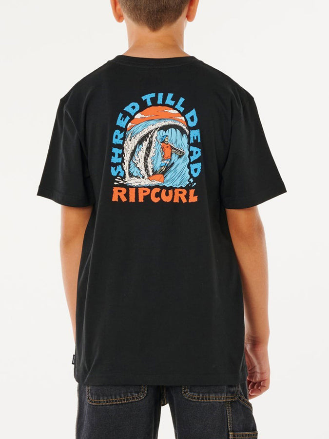 Rip Curl Shred Til T-Shirt Spring 2026 | BLACK (0090)