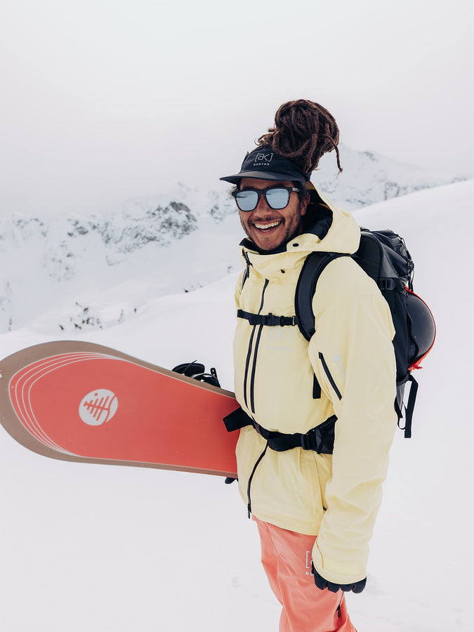 Burton [ak] Gore-Tex Helitack Stretch Snowboard Jacket 2024 | BUTTERMILK (701)