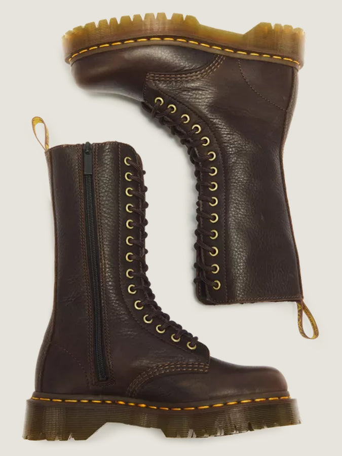 Dr. Martens 1B99 Bex 14 Eye Ambassador Boots Fall 2026 | DARK BROWN