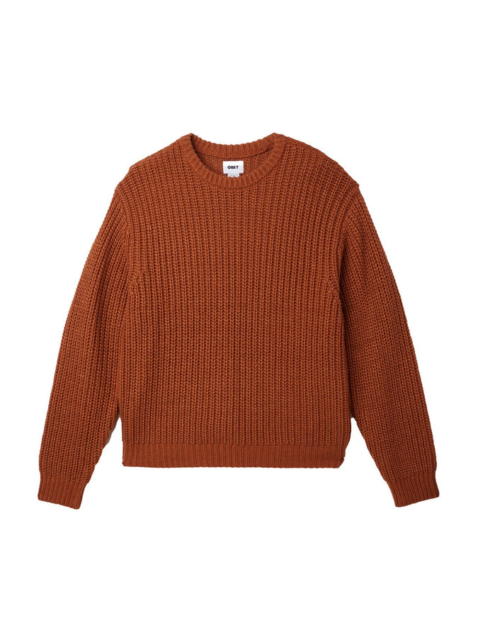Obey Theo Sweater Fall 2023 | CHESTNUT BROWN (CHE)