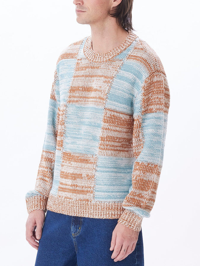 Obey Dominic Sweater Holiday 2023 | CATECHU WOOD (CTU)