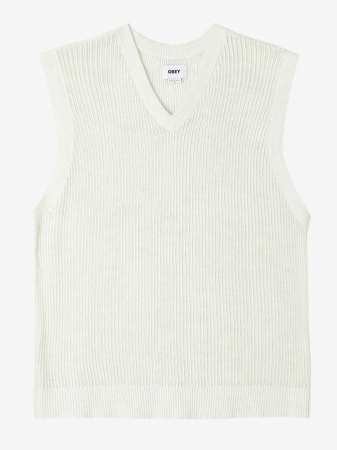 Obey Clynton Sweater Vest Spring 2024 | UNBLEACHED MULTI (UBL)