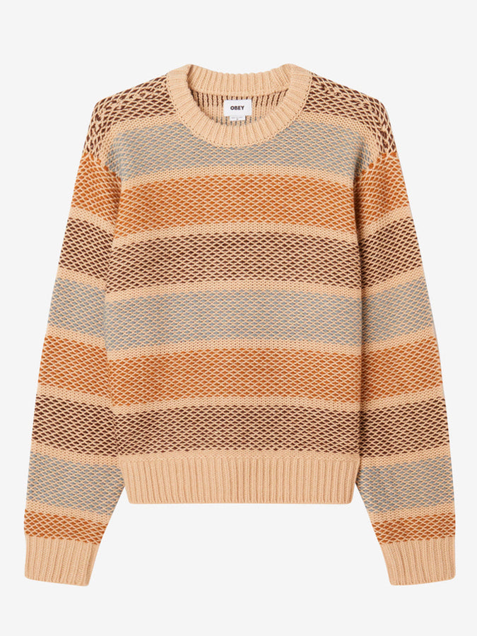 Obey Benjamin Sweater Fall 2024 | BROWN MULTI (BWM)