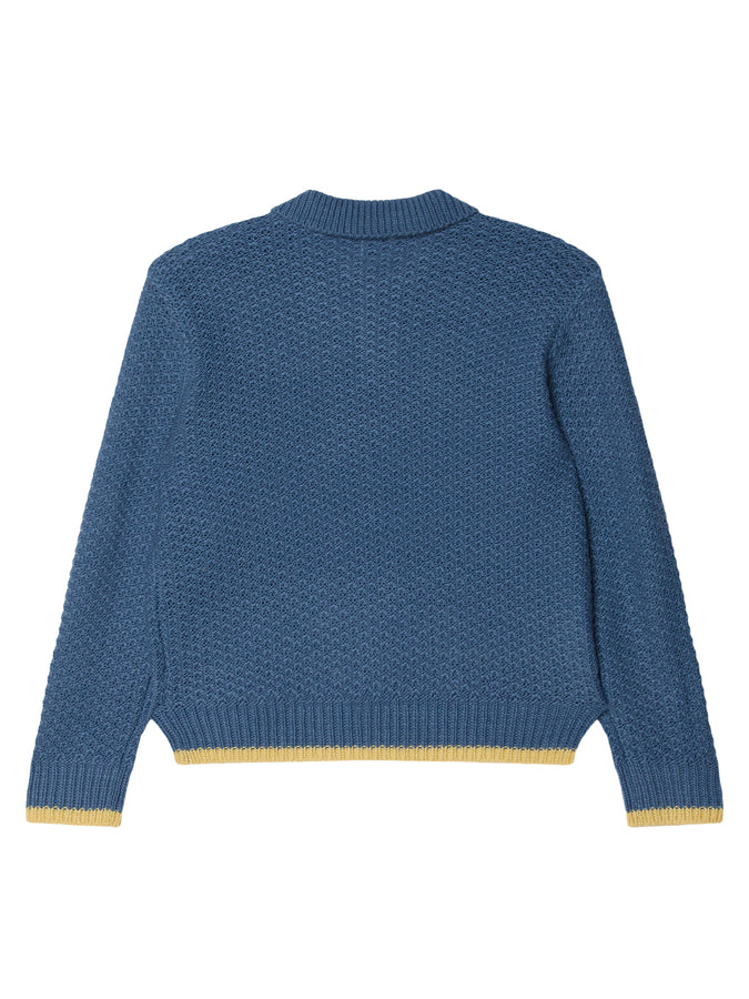 Obey Loreto Polo Sweater Fall 2025 | CAPTAINS BLUE MULTI