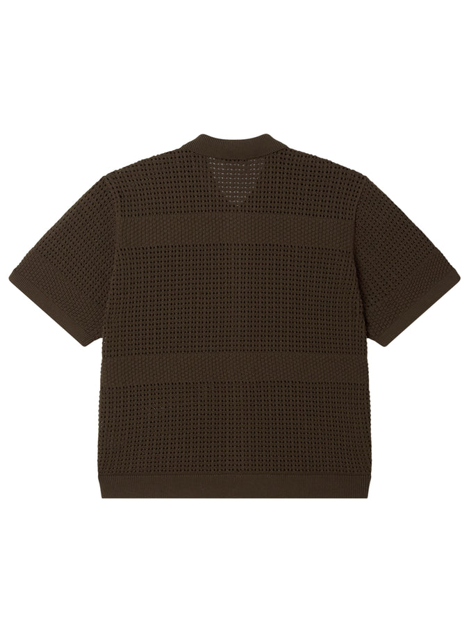Obey Zach Knit S/S Buttondown Shirt Spring 2026 | WREN (WRN)