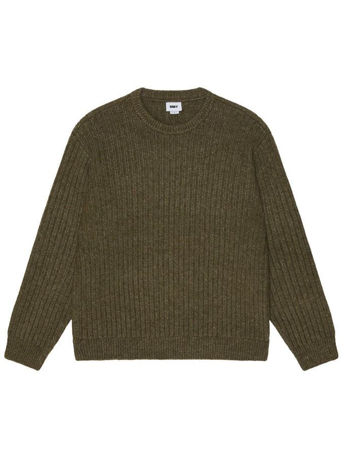 Obey Drex Sweater Fall 2026 | HEATHER GREEN (HGN)