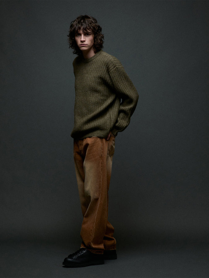 Obey Drex Sweater Fall 2026 | HEATHER GREEN (HGN)
