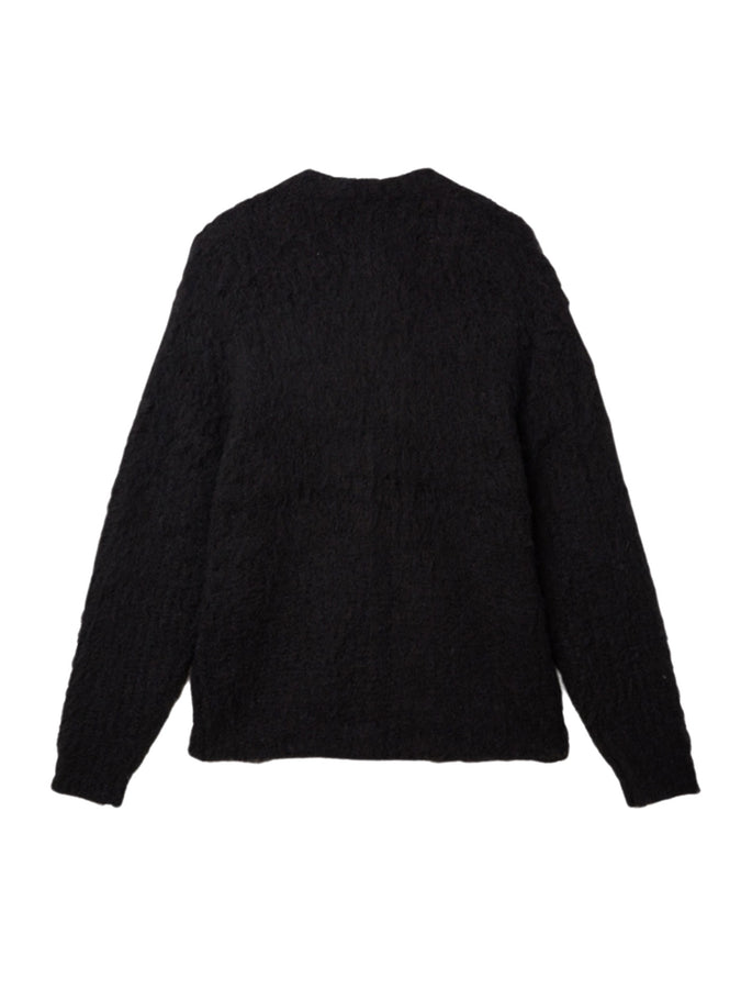 Obey Patron Cardigan Sweater Fall 2025 | BLACK