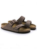 Birkenstock Arizona Birkibuc R Moka Sandals Fall 2025