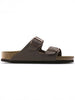 Birkenstock Arizona Birkibuc R Moka Sandals Fall 2025