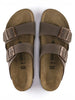 Birkenstock Arizona Birkibuc R Moka Sandals Fall 2025